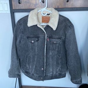 Levi’s Sherpa Denim Jacket